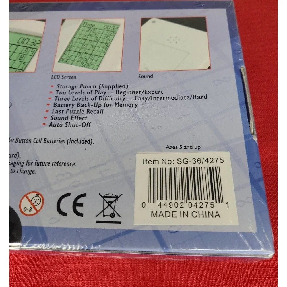 ESUDOKU this listing